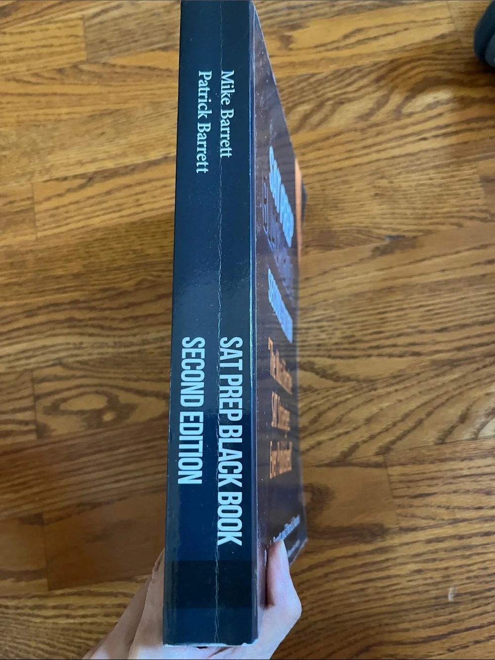 SAT Prep Black Book Second Edition by Mike & Patrick Barrett - Black